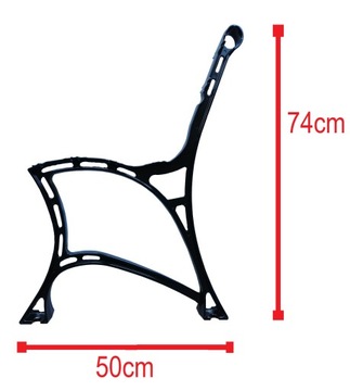 НОЖКИ НОГИ ДЛЯ АЛЮМИНИЕВОЙ СКАМЬИ ROYAL GARDEN BENCHES