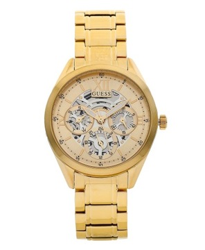 ZEGAREK DAMSKI GUESS CLEAR CUT SKELETON ORYGINALNY