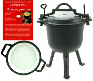 Чугунный казан 2 в 1, эмалированная кастрюля с крышкой для гриля, 11 л MK206 БЕСПЛАТНО