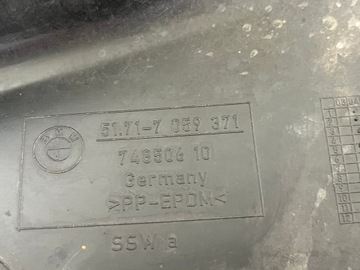 BMW 120D E87 E81 5 DVEŘE PODBĚH LEVÝ PŘEDNÍ LEVÉ ORIGINÁLNÍ