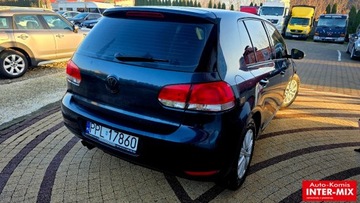 Volkswagen Golf VI Hatchback 5d 2.0 TDI 110KM 2009 Volkswagen Golf Zarejestrowany 2.0 Diesel 110KM, zdjęcie 3