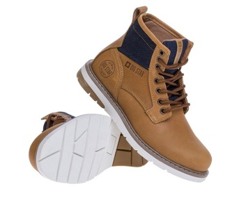 ТРАПЕРЫ BIG STAR, НАТУРАЛЬНАЯ КОЖА, ВЕРБЛЮДНЫЙ, EE274004, размер 40