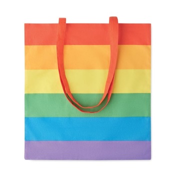 СУМКА ДЛЯ ПОКУПОК RAINBOW LGBT ХЛОПКОВАЯ СУМКА