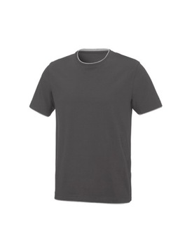 T-shirt E.Strauss cotton strech Layer r.XL antracyt/platin
