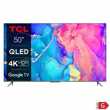 Смарт-телевизор TCL 50C631 50 дюймов WI-FI 4K Ultra HD