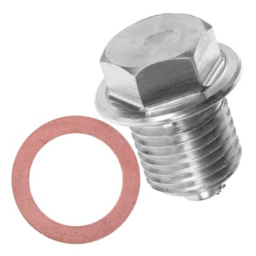 ŚRUBA SPUSTOWA OLEJU MAGNETYCZNEGO Z MONTAŻEM KORKA MISKI OLEJOWEJ