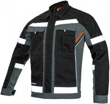 Прочная, защитная, светоотражающая мужская РАБОЧАЯ КУРТКА