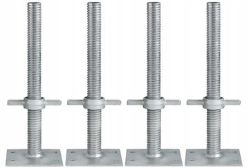 Rusztowanie elewacyjne 15m2 P70 plettac na belkach jezdnych + koła