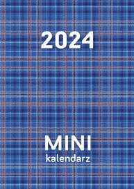 Kalendarz terminarz kieszonkowy A7 2024 MINI 10x7 cm