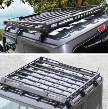 BAGAŻNIK DACHOWY ALUMINIOWY SUZUKI JIMNY Z RELINGI