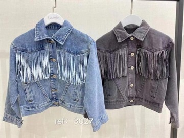 КУРТКА KATANA JEANS С БАХОЙ 104/110 LOEVIA PREMIUM