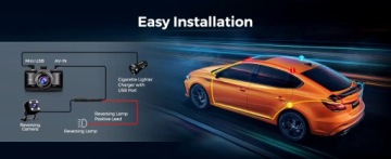 Видеорегистратор AZDOME DASH CAM M01 PRO + 64GB V30 + карта реверса