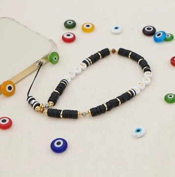 КУЛОН PHONE LAND БРЕЛОК ДЛЯ ПЛАНШЕТА С БУСАМИ ЖЕМЧУГ