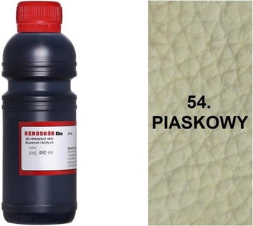 PIASKOWY 54 PIASKOWA FARBA RENOSKÓR 480 ml WILBRA DO MALOWANIA SKÓRY LAKIER