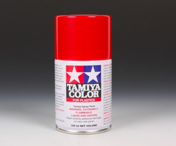 MODELARSKA FARBA W SPRAYU CZERWONA TAMIYA 100ml TS-18 RED (METALLIC)