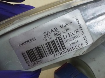 SAAB 9-5 95 FACELIFT 2001R SMĚROVKA PRAVÝ VALEO