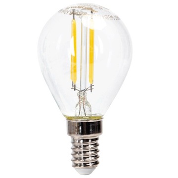 Żarówka LED Filament (Przezroczysta) G45 E14 6W 2700K