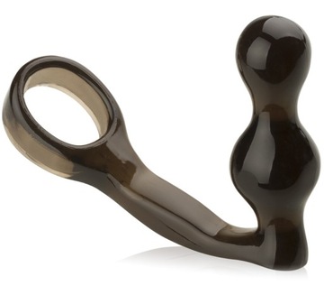 MASAŻER PROSTATY SEX KOREK ANALNY RING NA PENISA