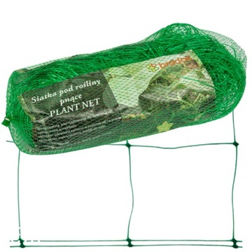 SIATKA DO ROŚLIN WARZYW PNĄCYCH Ogrodowa Podpora Pomidorów Fasoli 2x20m