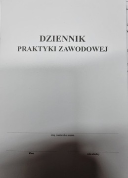Dziennik praktyki zawodowej