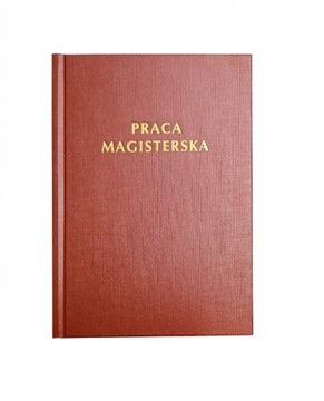 Oprawa i druk PRACA MAGISTERSKA do 90 kart kolor