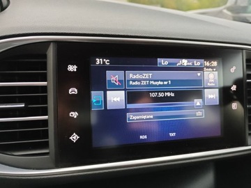 Peugeot 308 II SW 1.2 PureTech 110KM 2017 PEUGEOT 308 Hatchback 5d 1.2 PureTech 110KM, Manual,2 x Klucz, Serwisowany, zdjęcie 9