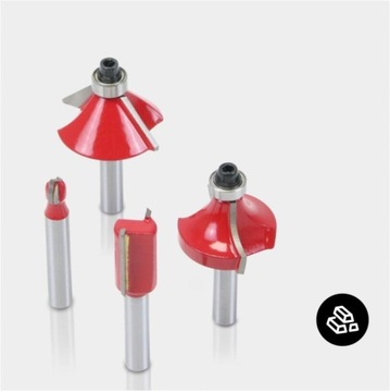 15 шт. ФРЕЗА ПЕТЛИ ДЛЯ ДЕРЕВА 1/4 НОЖ