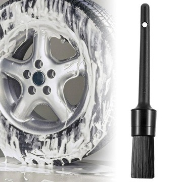 Щетка для деталей автомобиля. Инструмент для чистки приборной панели. Чистка автомобиля. 235 мм x 33 мм.