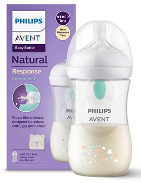 AVENT BUTELKA NATURAL RESPONSE AIRFREE 260ml