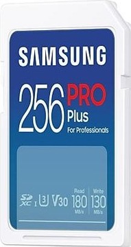 Карта памяти Samsung PRO Plus SDXC 256 ГБ UHS-I U3