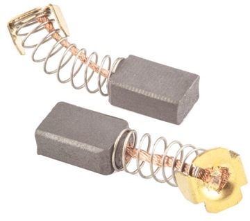 SZCZOTKI WĘGLOWE DO ELEKTRONARZĘDZI 10x6x15 KOŃCÓWKA X3 SW70