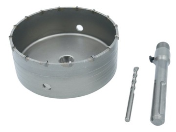 OTWORNICA 150 mm WIDIOWA FREZ DO BETONU KORONKA POD PUSZKĘ PUSZKA SDS PLUS
