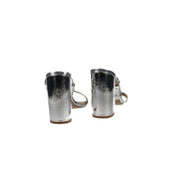 BE MINE ЖЕНСКАЯ ОБУВЬ СЕРЕБРЯНЫЕ САНДАЛИИ 38 2MEO