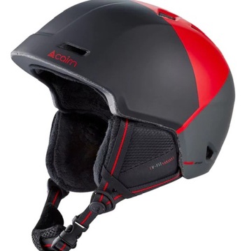 Kask Cairn Meteor 61/62 cm rozm XL Black Red Khaki Geometry