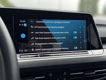 Volkswagen Golf VIII Hatchback Plug-In-Hybrid 1.4 TSI 204KM 2022 Volkswagen Golf eHybrid 204KM Style Side Assist Nawigacja ergoActive S, zdjęcie 21