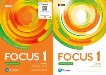 FOCUS 1 SECOND EDITION PODRĘCZNIK + ĆWICZ. A2/A2+