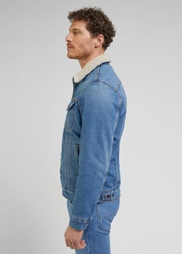 Lee Sherpa Jacket - True Blue