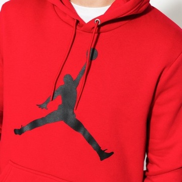 Nike Jordan męska sportowa bluza czerwona AH4507-687 M