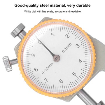 Кожаный циферблат с плоской головкой для толщиномера