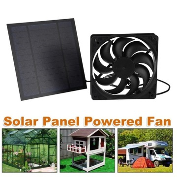 Наружный вентилятор для солнечных батарей