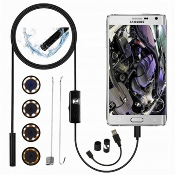 ENDOSKOP KAMERA INSPEKCYJNA 5M ANDROID PC USB LED