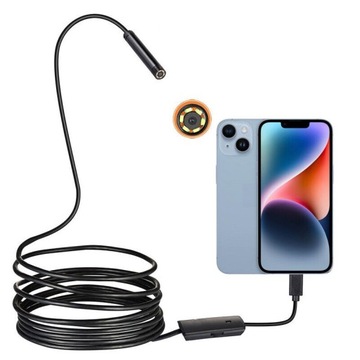 ENDOSKOPOWA KAMERA ZEWNĘTRZNA DO IPHONE