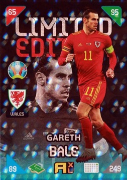 BALE karta LIMITED EDITION EURO 2021 KICK OFF
