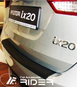 VRSTVA NA NÁRAZNÍK ZADNÍ LIŠTA OSOBNÍ STRÁŽCE HYUNDAI IX20 HATCHBACK 2010-2018