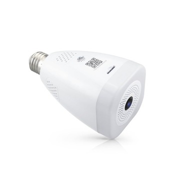 ЛАМПОЧКА КАМЕРЫ E27 IP WIFI FULL HD 3MPX LED 360°