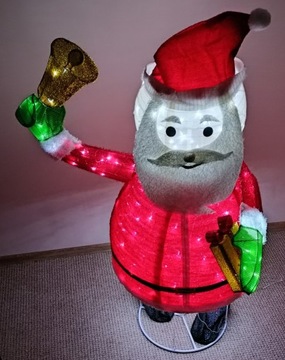 УКРАШЕНИЕ САНТА-КЛАУСА 180 см 200 светодиодов IP44 ТАЙМЕР