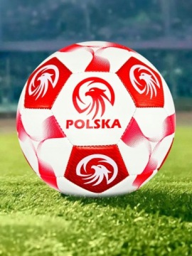 ФУТБОЛ ПОЛЬША GLOSS POLISH NATIONAL NATIONAL YEAR 5 ДЛЯ ДЕТЕЙ + НАСОС