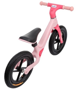 Różowy rowerek biegowy dziecięcy Lenny-05 Jeździk