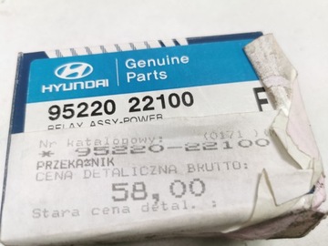 DECO RELÉ HYUNDAI OE 9522022100