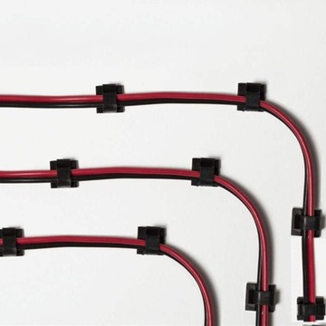 НАБОР 10 ДЕРЖАТЕЛЕЙ-ОРГАНИЗАТОРОВ КАБЕЛЬНЫЙ ЗАЖИМ 3М